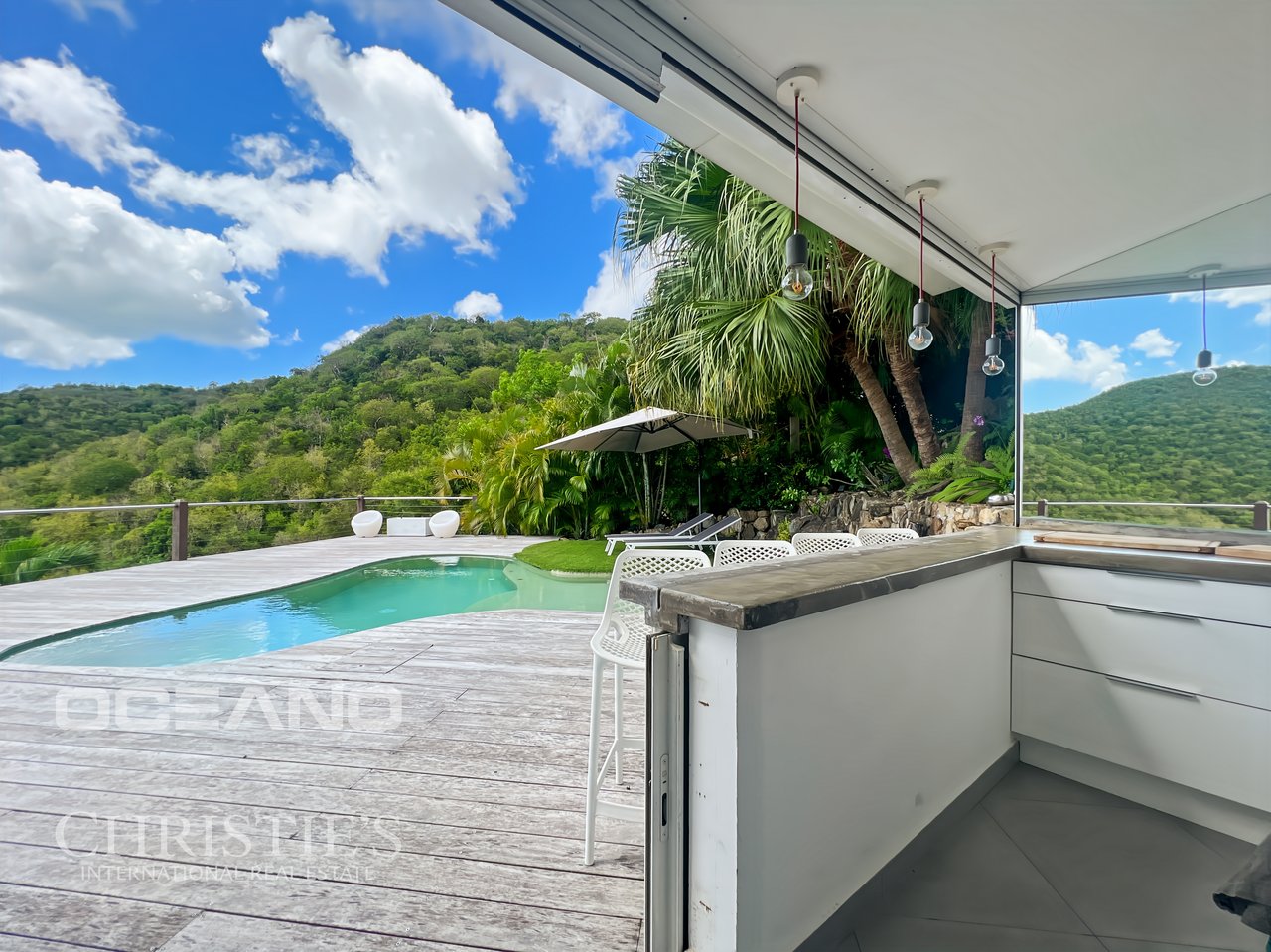 Almond Grove Villa – Ocean and Hillside Views – OCEANO Christie’s International Real Estate