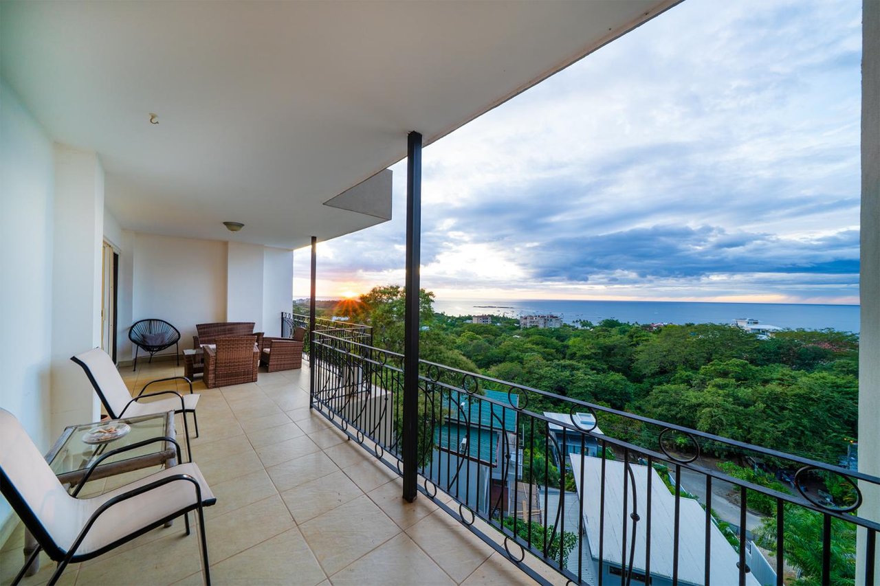 Gran Mirador #3 | Ocean-View 2-Bedroom Condo with Private Elevator | Tamarindo