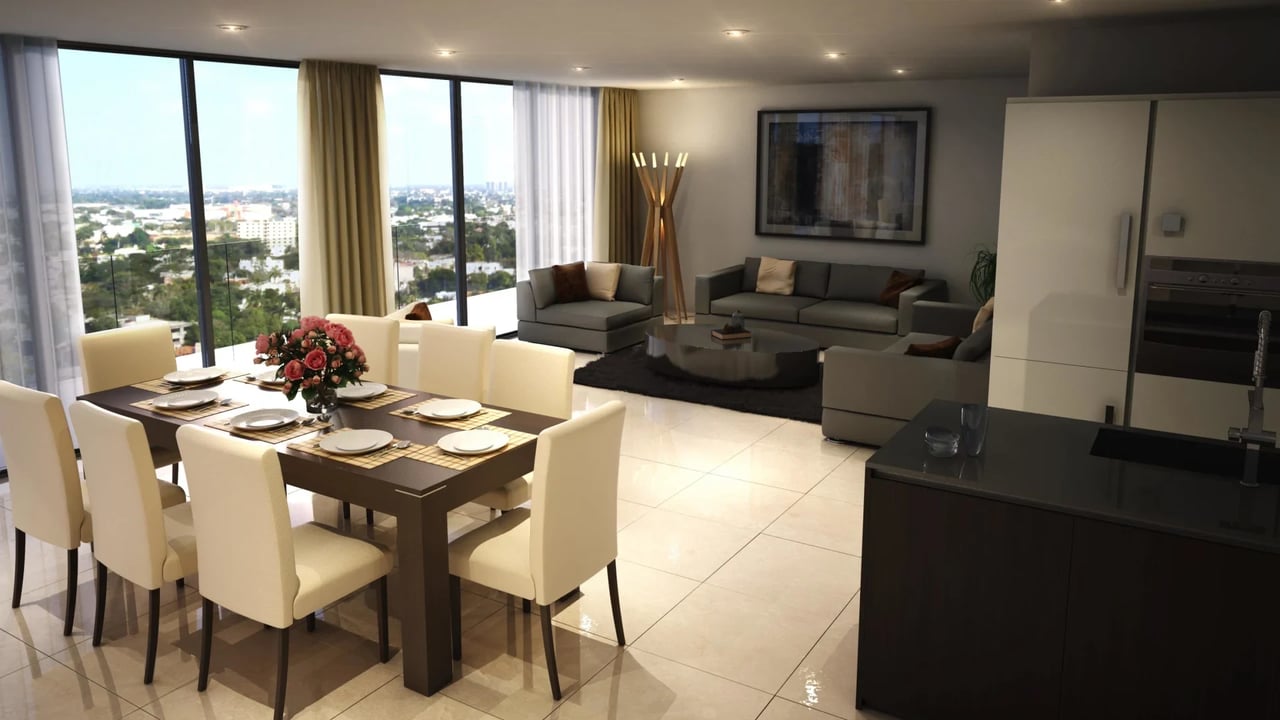 APARTMENT IN AWARD-WINNING RESIDENTIAL COMPLEX FULLY EQUIPPED