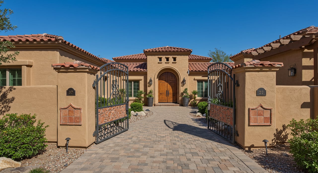 Custom Home With Stunning Mountain Views and a Private Setting in Dc Ranch