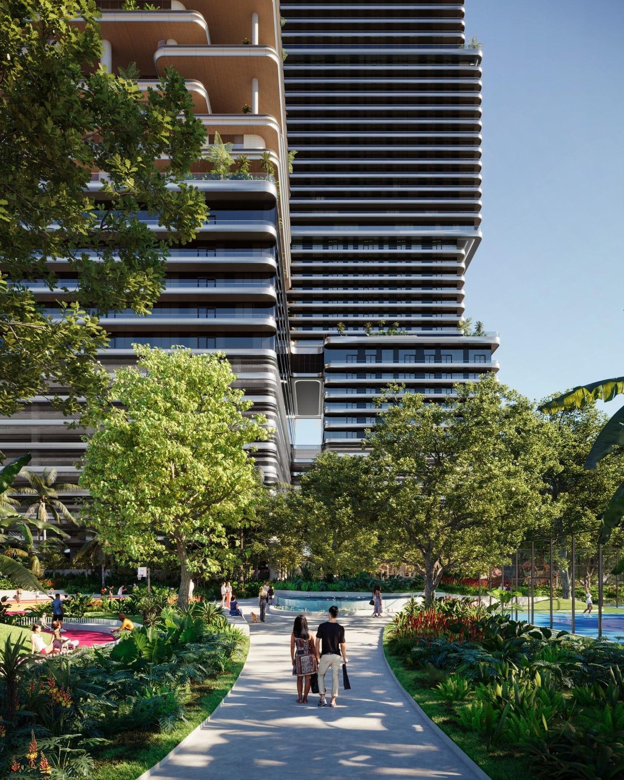 Announcement of a 67-story Mercedes-Benz Tower in Brickell, Featuring 'Technical Silver' Theme (Posted March 2024)