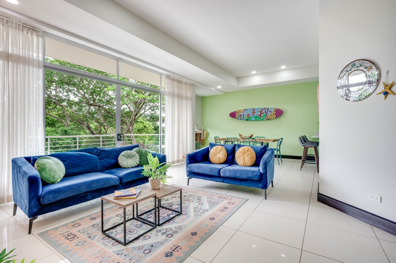 Pacific Park 305 | Colorful Tropical Living Steps from Tamarindo Beach