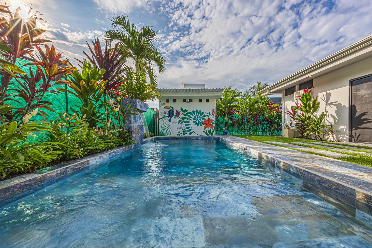 Elegant Tropical Home | 5 Minutes from Marino National Park