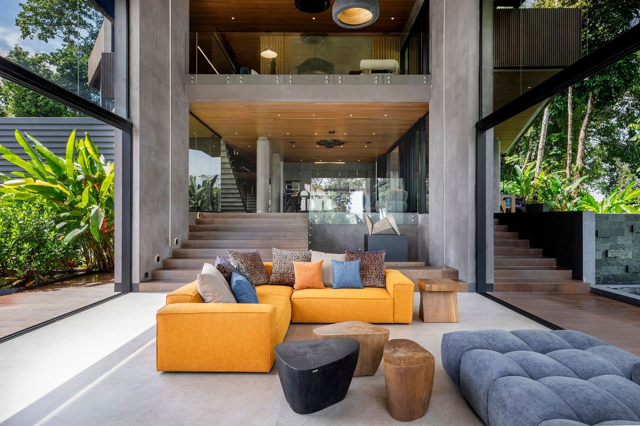 Villa Corazon de la Selva: Pristine Ocean View Luxury Home For Sale in Escaleras Costa Rica