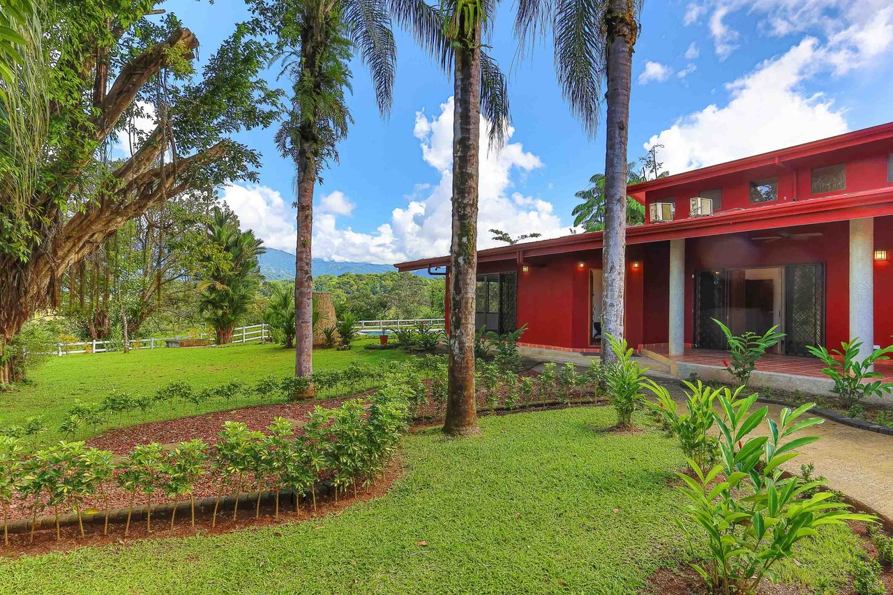 Nearly 50 Acres of Natural Beauty Amazing Mountain Views Luxury Nature Estate in Naranjito, Quepos