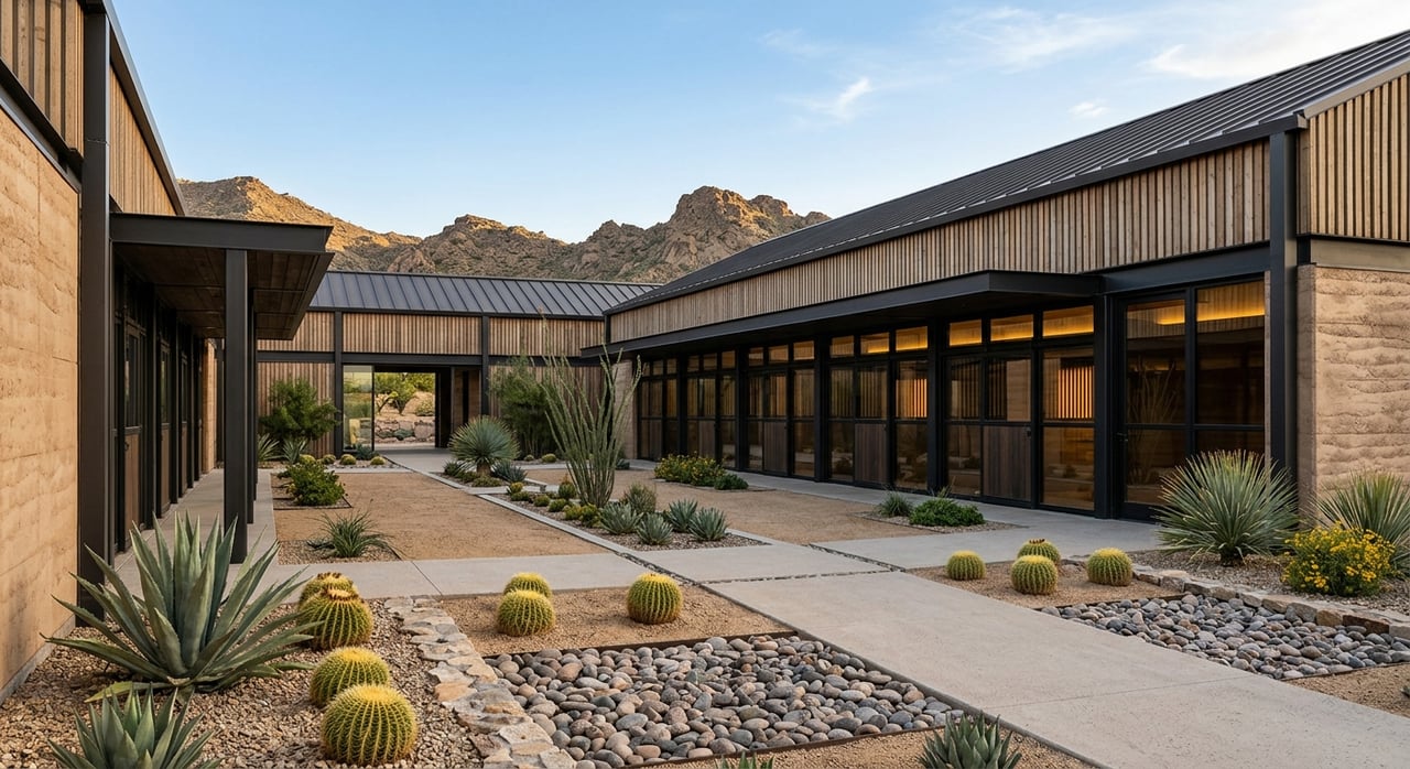 Luxury Desert Ranch Living In Cave Creek cover
