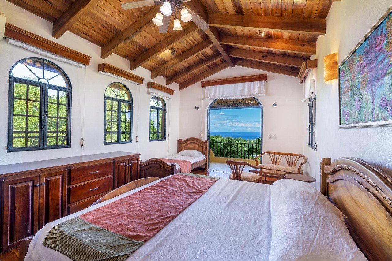 Colonial Mediterranean Ocean Villa, Nosara, Guanacaste