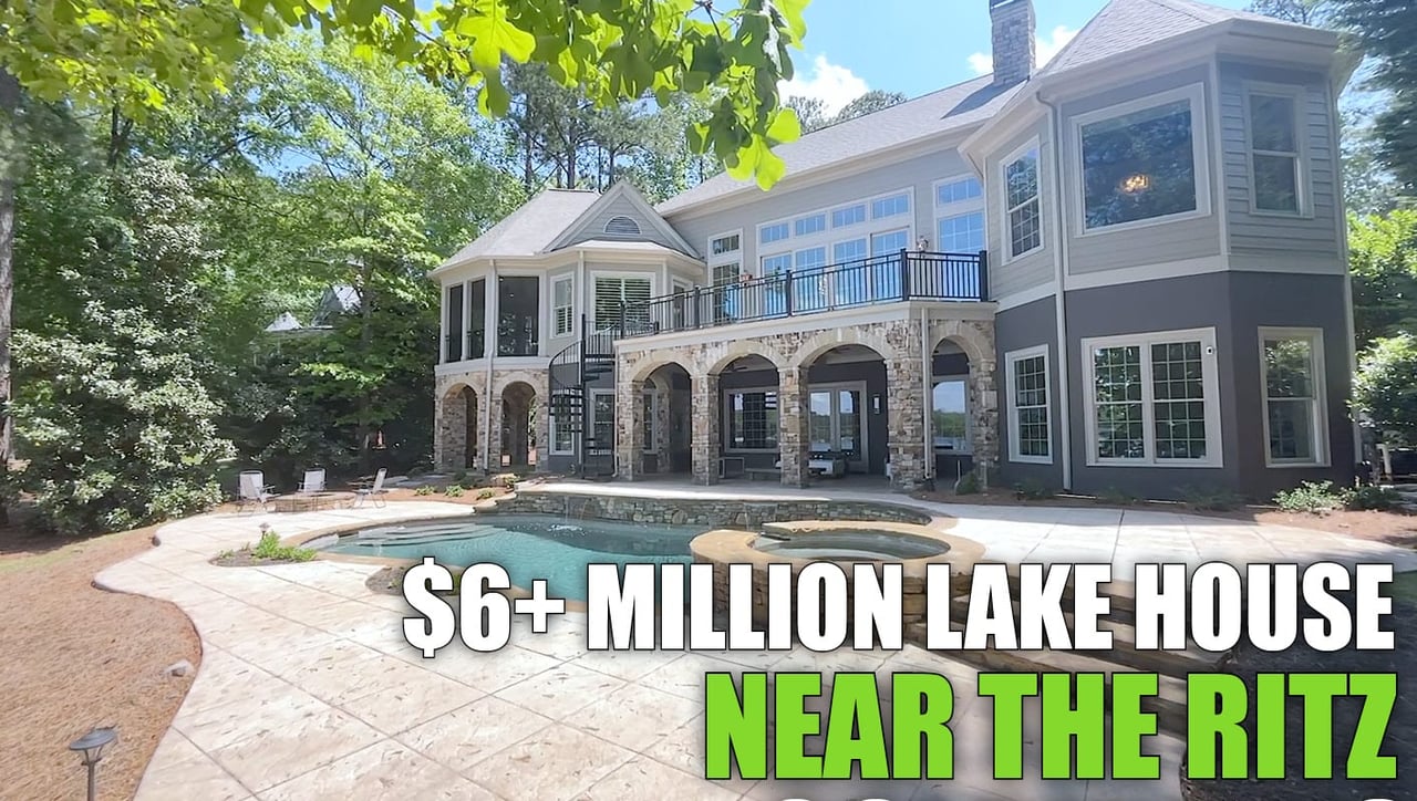 $6+ Million Newly Renovated, Prime Location Lakefront Paradise