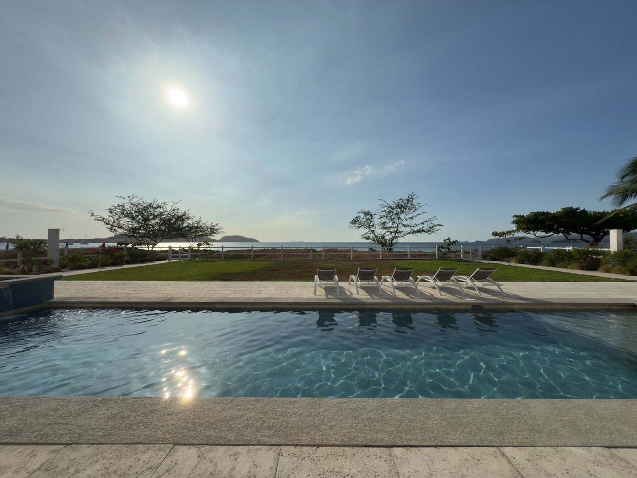 Golden Palms #4: Modern Beachfront Condo in Playa Potrero | 2 Bed, 2 Bath