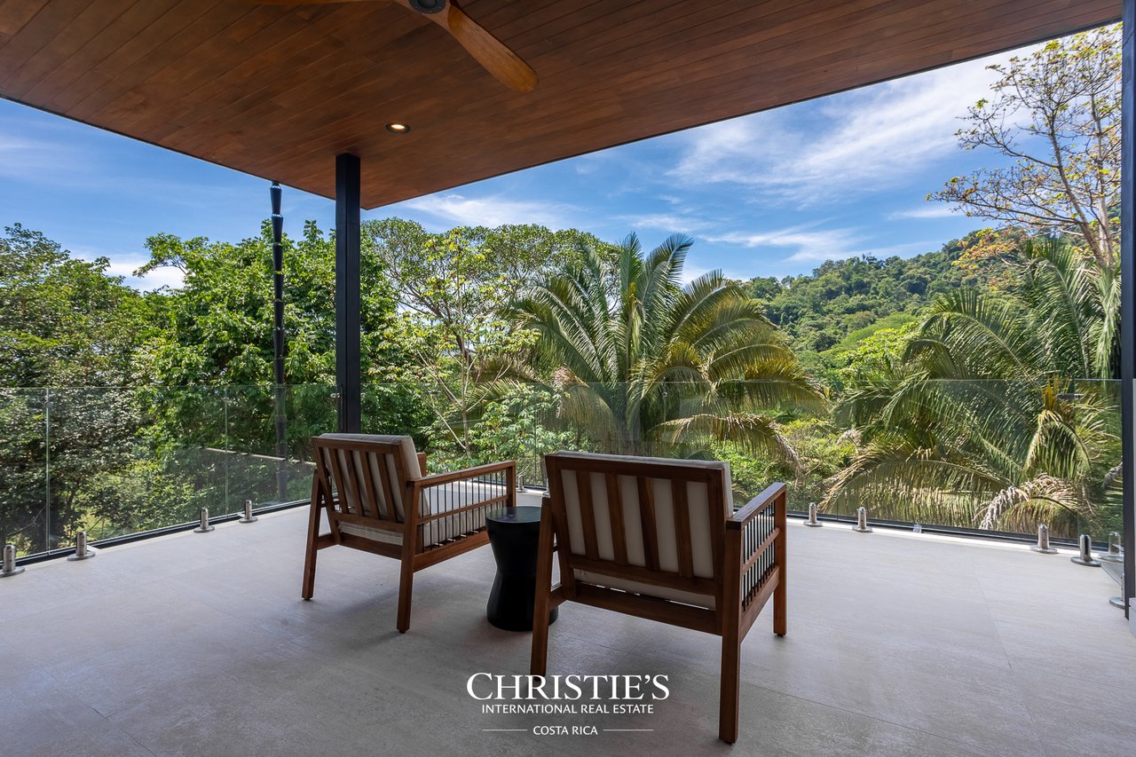 Modern Tropical Ocean & Mountain View Home