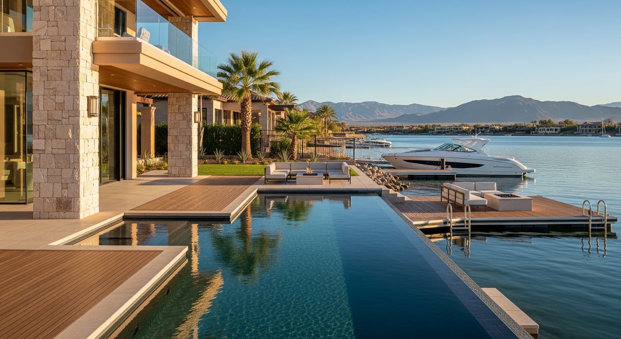 What Waterfront Living Feels Like At Lake Las Vegas