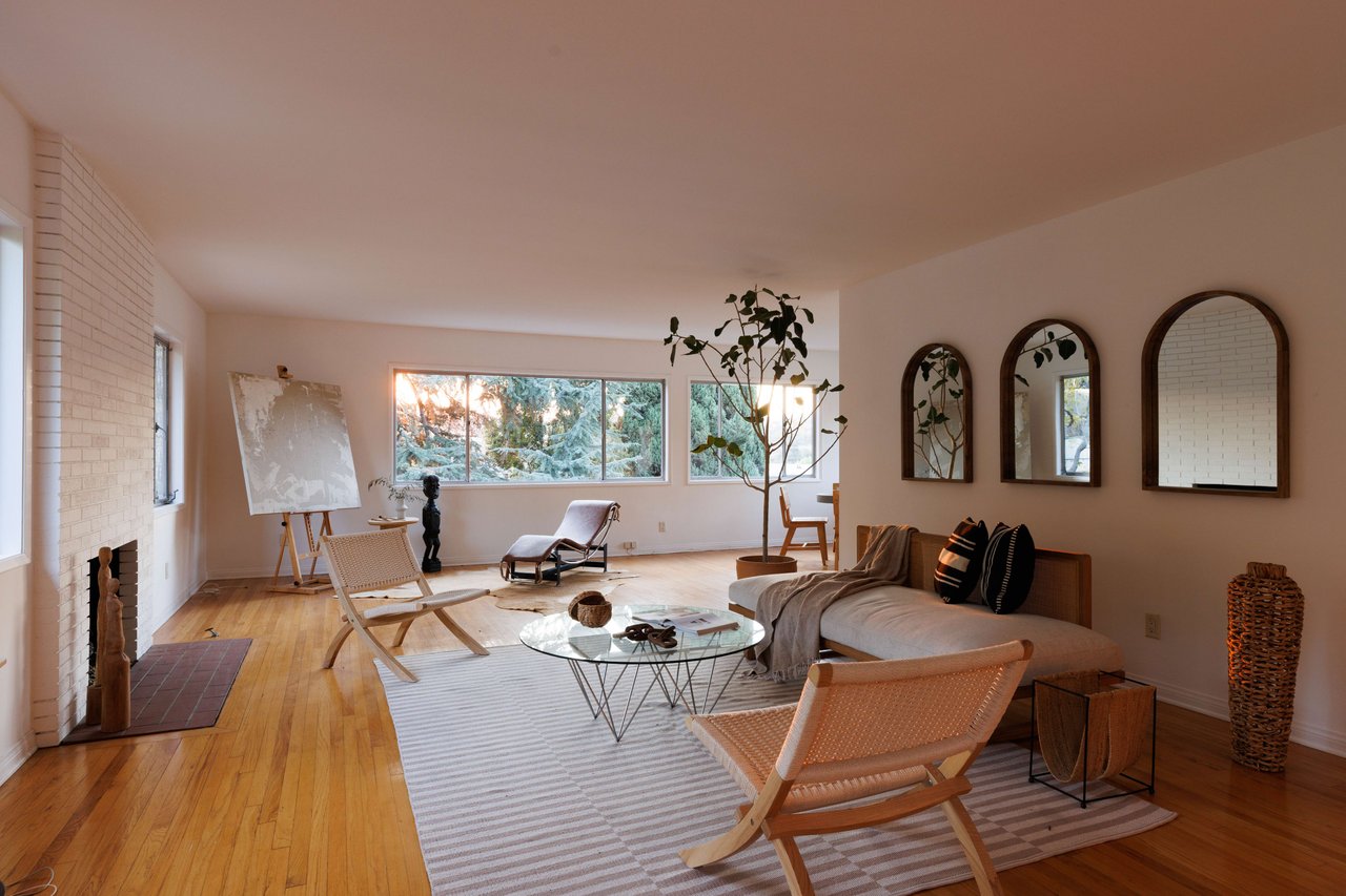 A Trophy Mid Century Duplex in Silver Lake