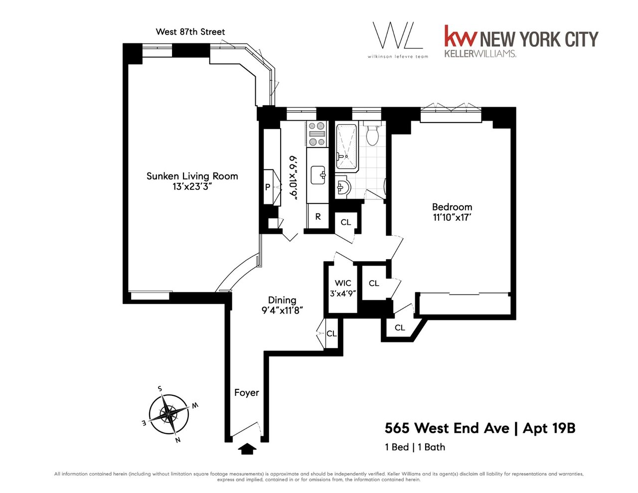 565 West End Avenue 19B