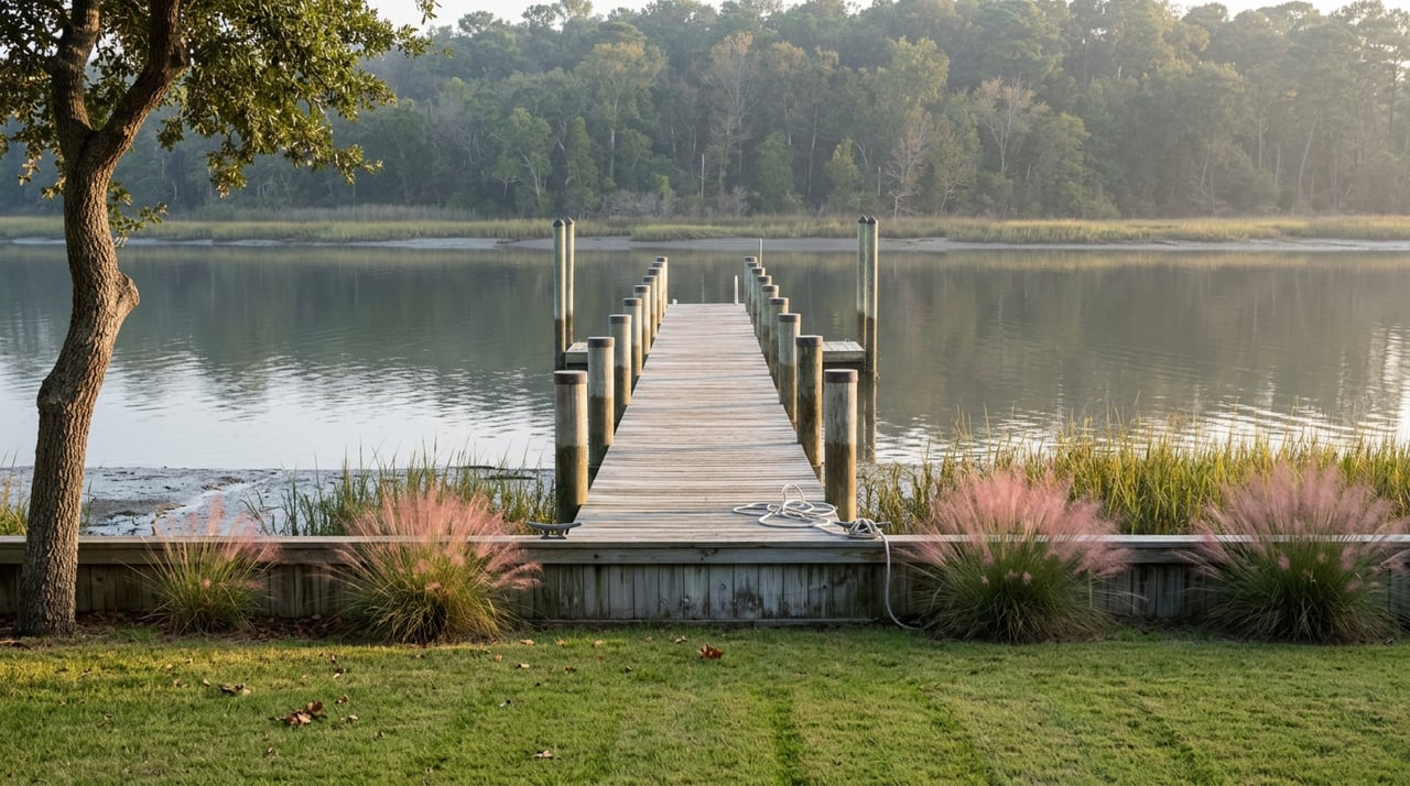 What "Private Dock" Actually Means On Bradley Creek Point
