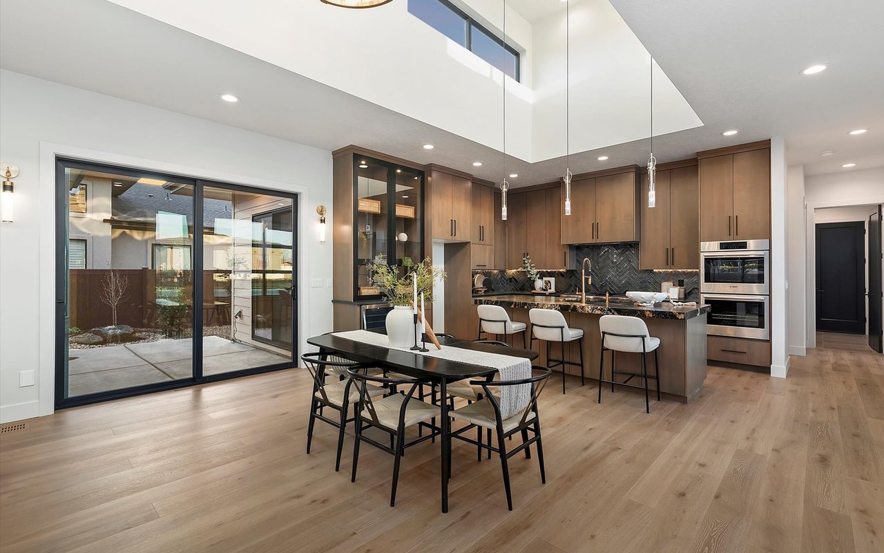 New Construction Home With Volcano Granite Island