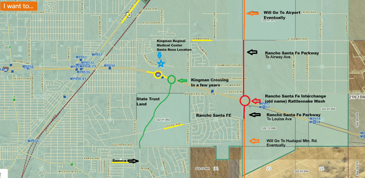 Kingman AZ ~ Rancho Santa Fe Interchange