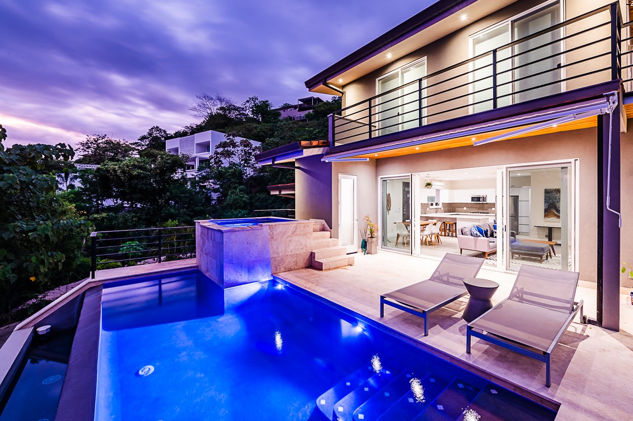 Casa Escondida & Casa Jungla, Miramar 47 | Dual Luxury Ocean-View Estate in Mar Vista, Playa Flamingo