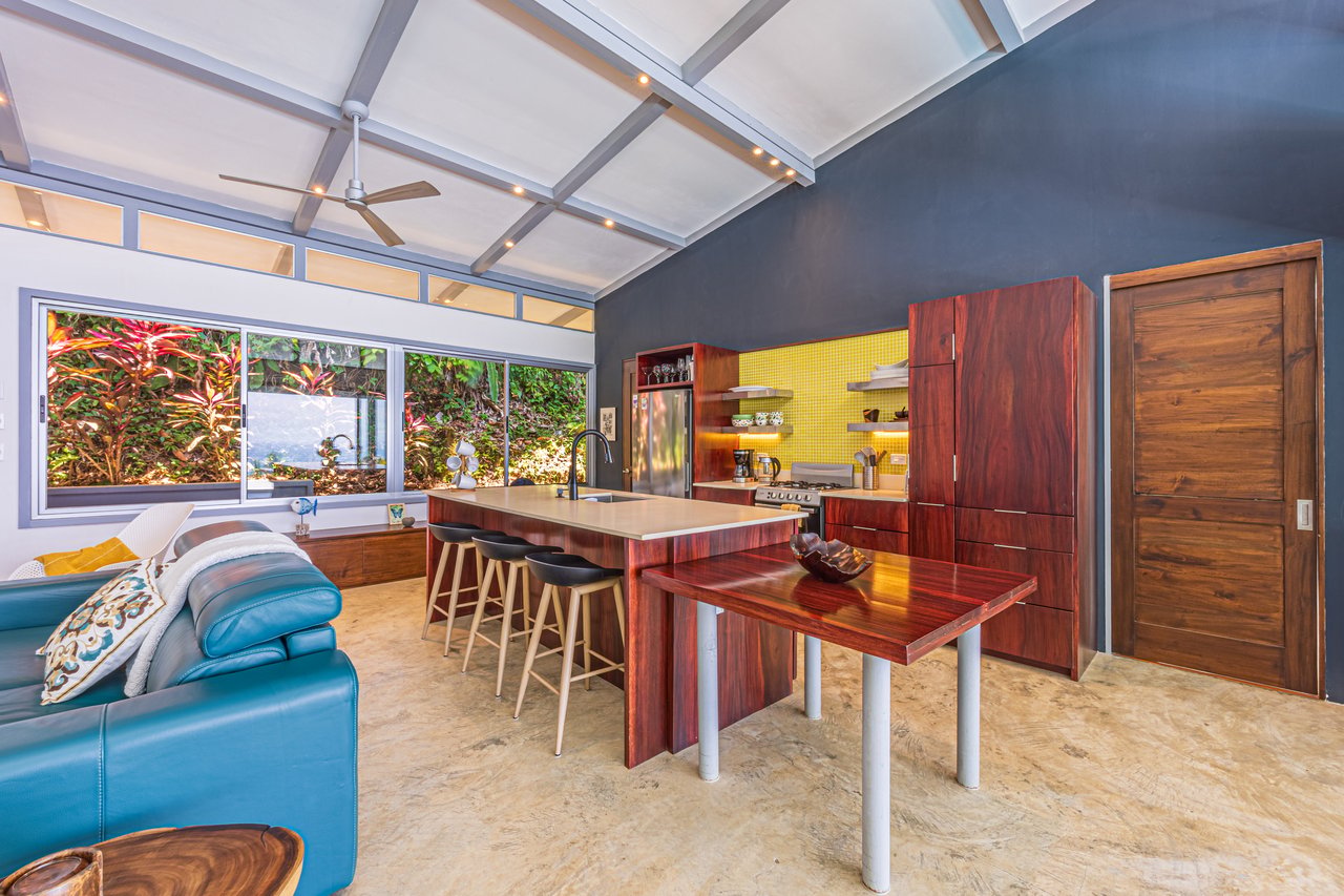 Uvita Ocean and Whale Tail View Modern Home on 3.64 Acres in Exclusive Enclave