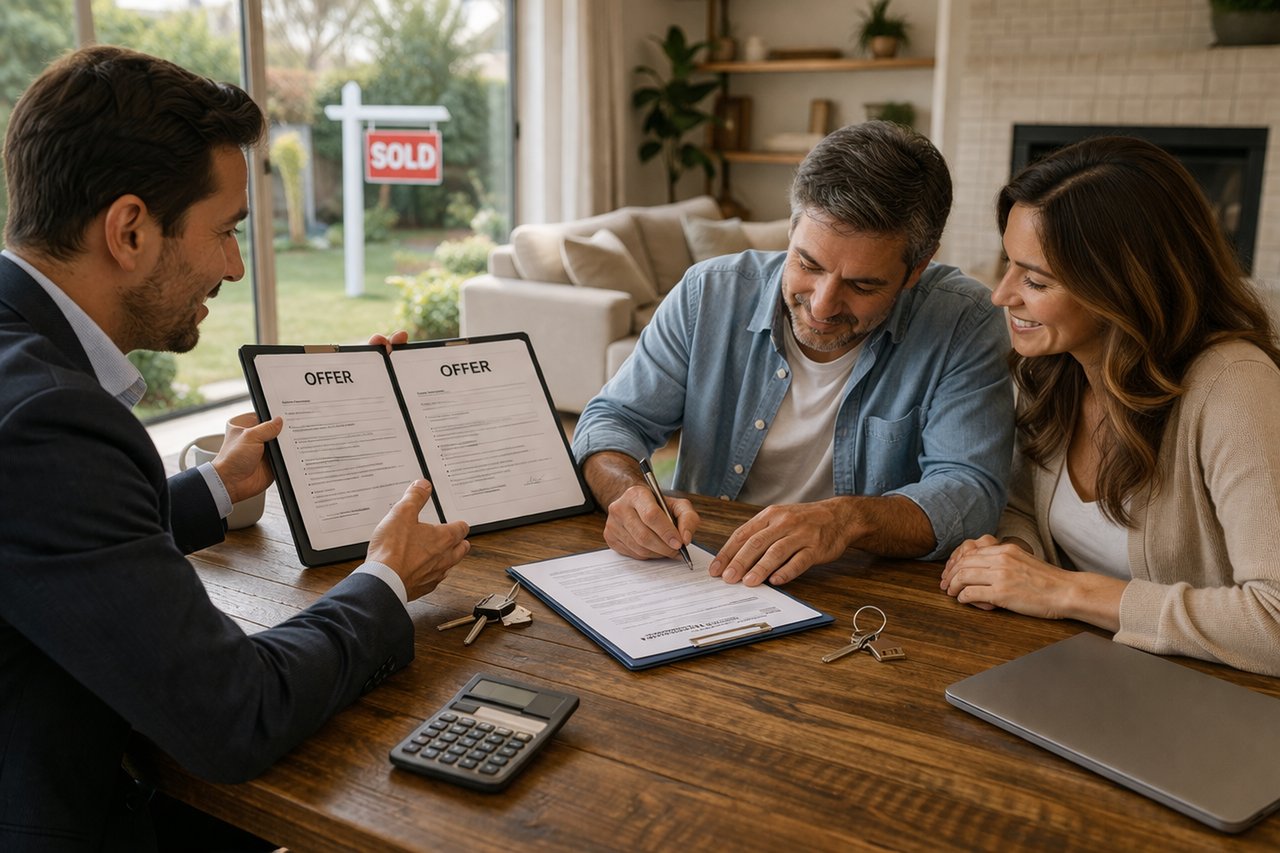 Multiple buyers submitting offers including backup offers on a home in San Luis Obispo County on the Central Coast