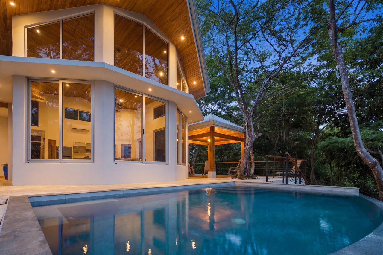 Casa de Las Barbas & Casa Libertad | Two Ocean View Homes on 3.5 Acres in Pura Jungla