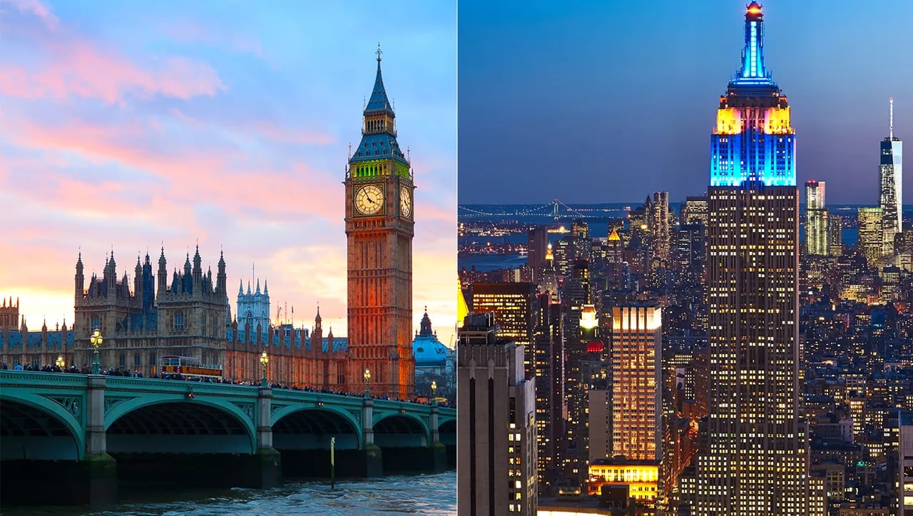 NYC vs. London: What €1M Gets You Today