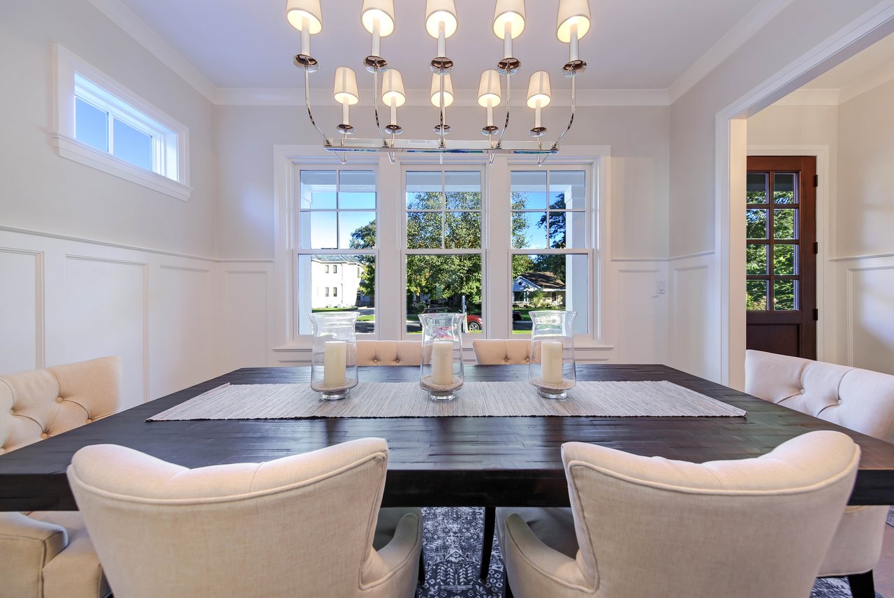 Dressed In The Finest Materials, This New Construction Home By One Of Hinsdale’s Most Reputable Builders