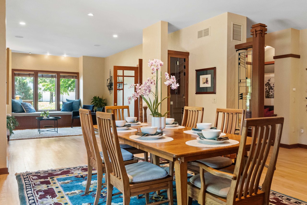 Discover This Prairie-Style Architectural Masterpiece in Fitchburg’s Lacy Heights