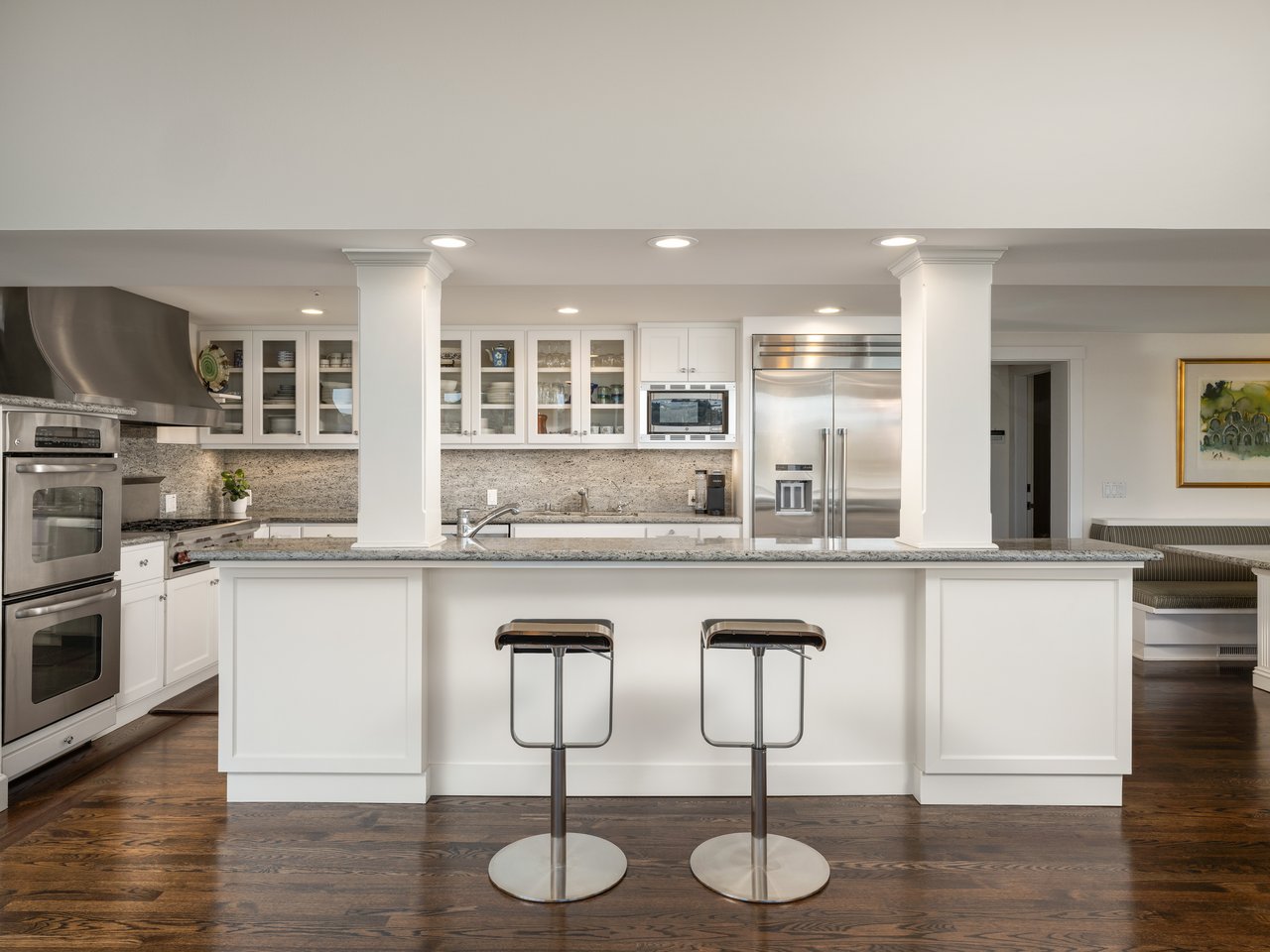 Exceptional Setting with views spanning San Francisco, the Golden Gate Bridge, Sausalito, and across the bay