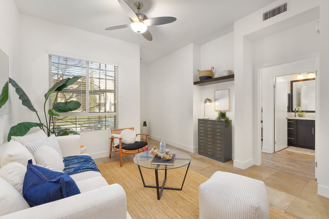 Living room area