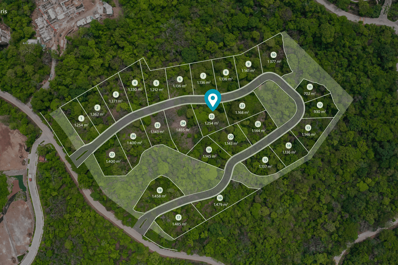 Laurel Residential (Lot 23) | Forest-View Residential Lot for Sale in Reserva Conchal’s Gated Luxury Community