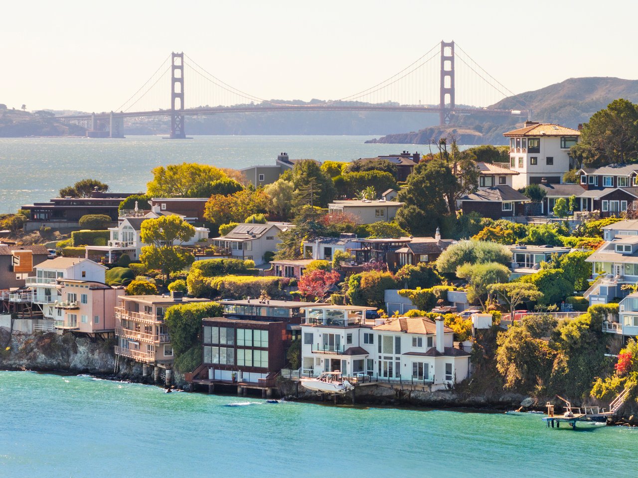 Spectacular Waterfront Home in Old Town Tiburon