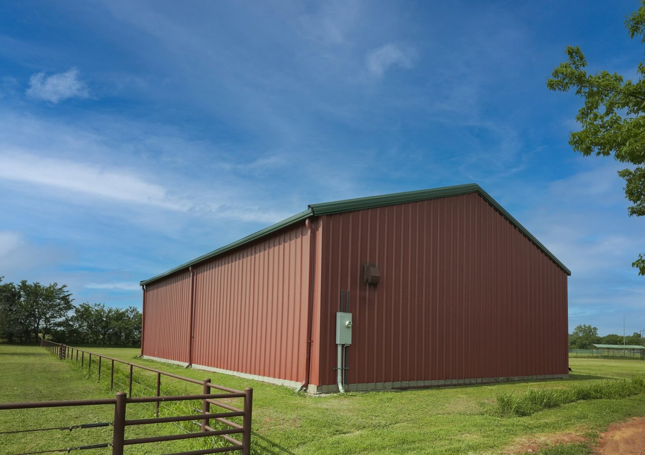 Just Listed: 7.57-Acre Property with a Shop, Barn, Softball Fields, and More!