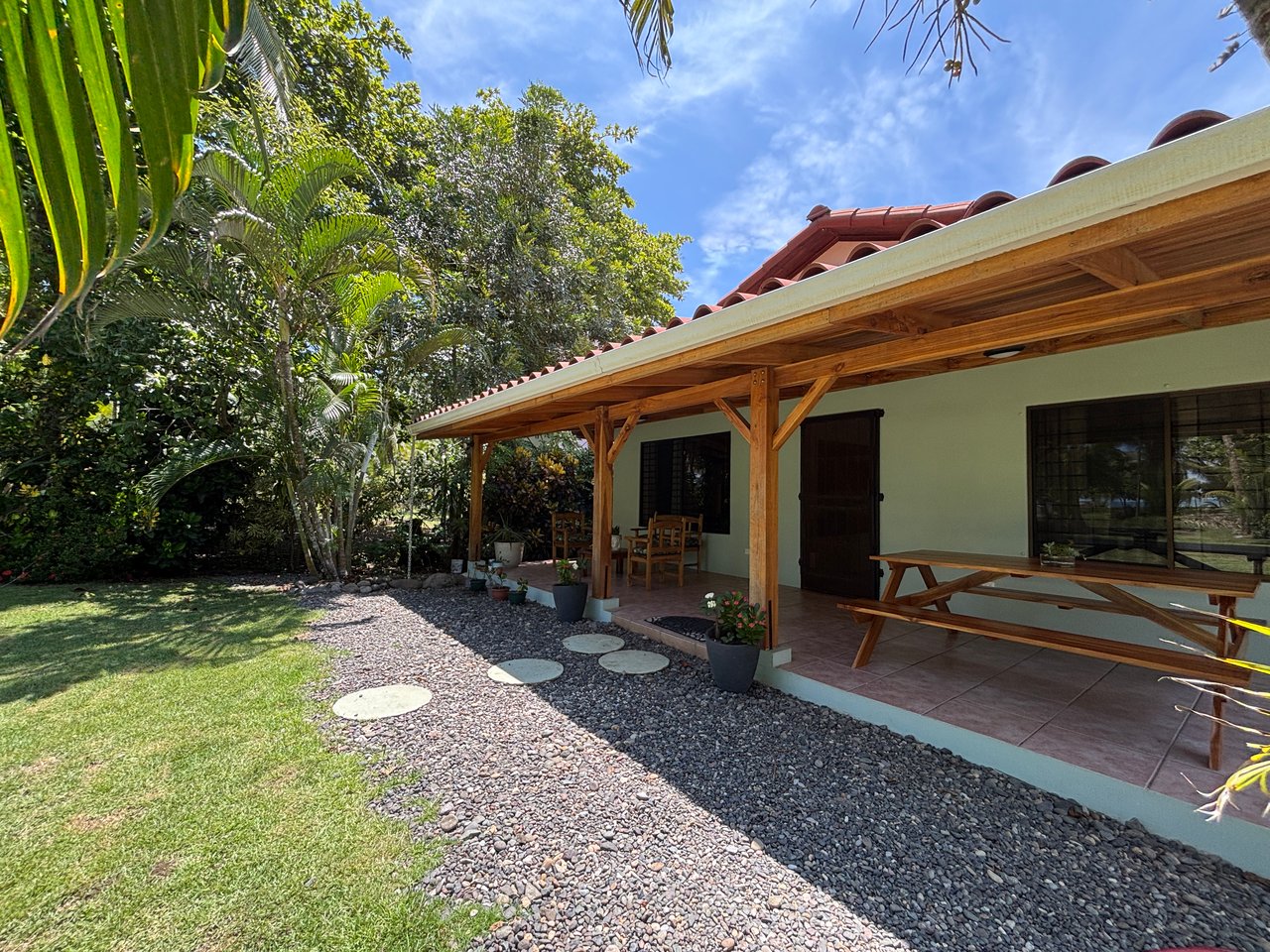 Beachfront Home and Pool Home
