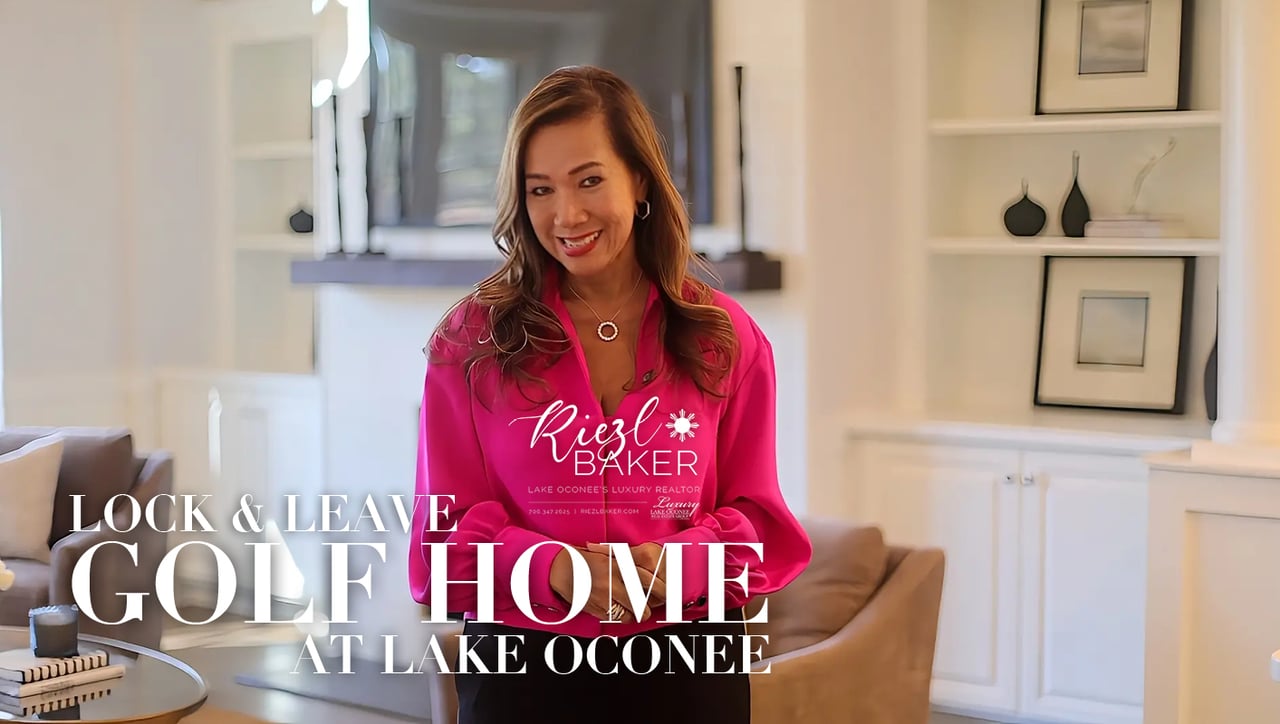 Beautifully Updated Lock & Leave Golf Home at Reynolds Lake Oconee