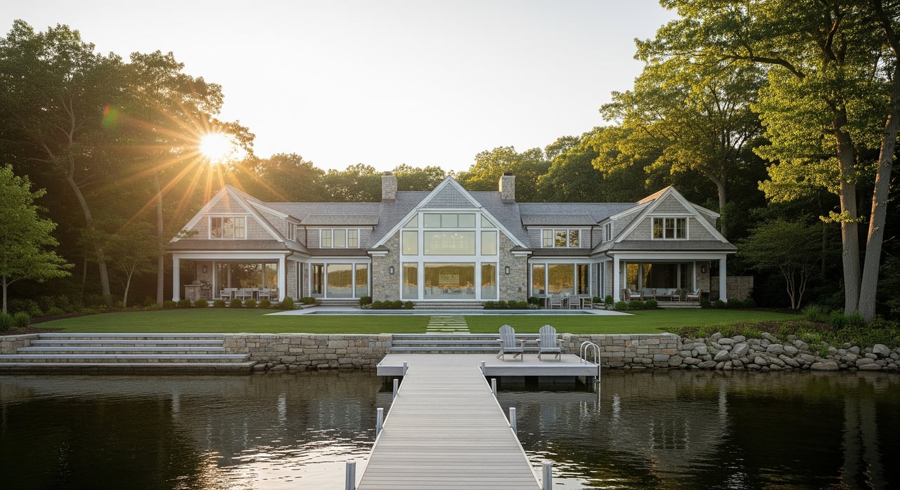Lakefront vs Neighborhood Homes in New Fairfield