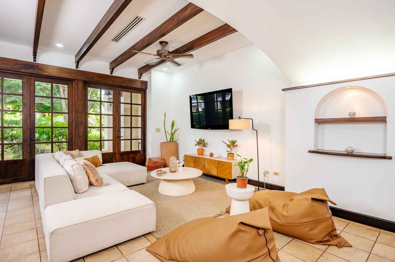 Villa Sasha | Renovated Spanish Colonial Villa Steps from Playa Bonita in Hacienda Pinilla
