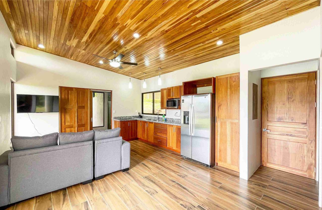 Brand-New Easy-Access 2-Bedroom Home with Big Pool & Peaceful Terraza on Calle Cascada in Ojochal Costa Rica