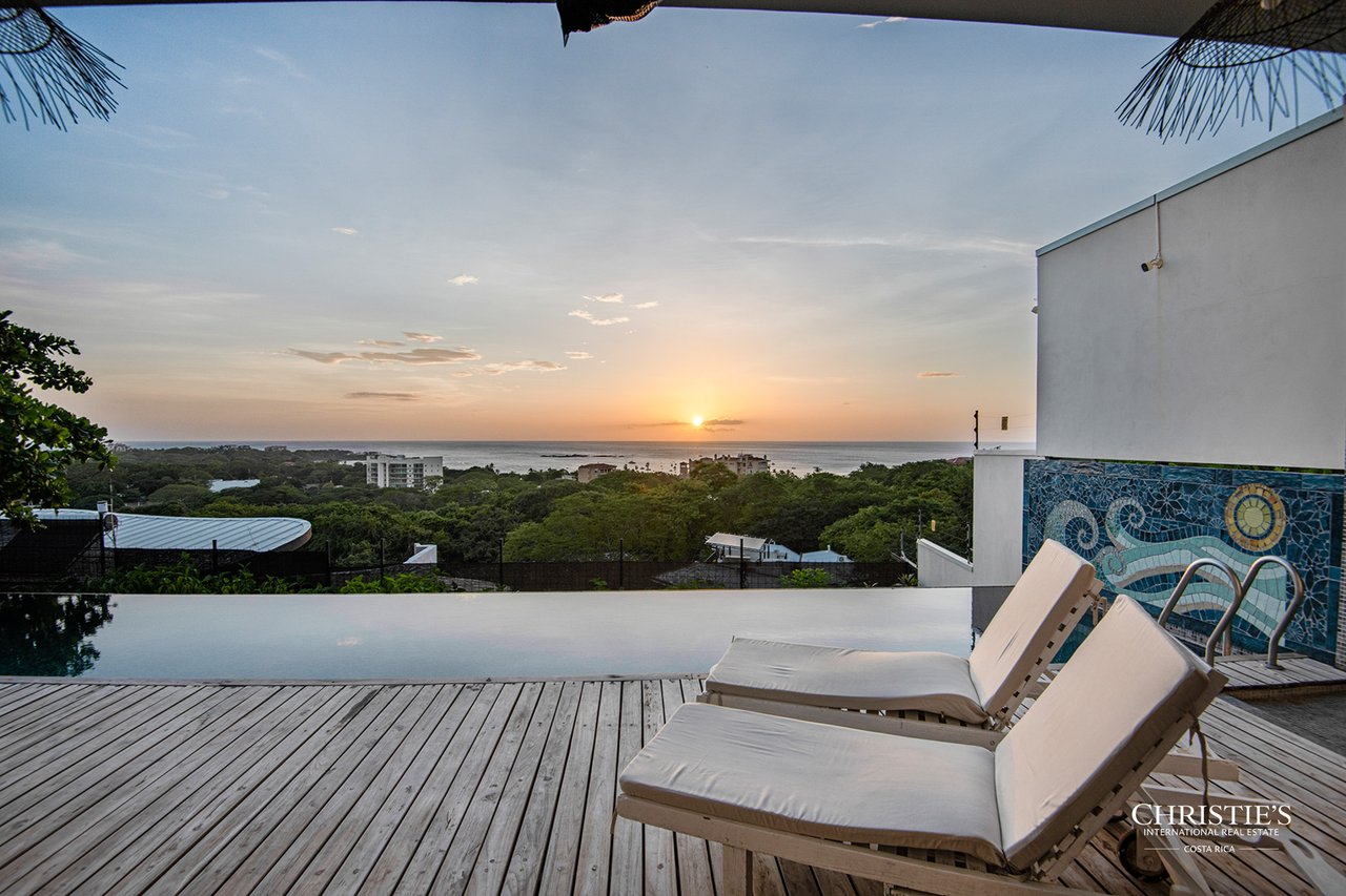 Exceptional Ocean View Residence in Tamarindo Hills 