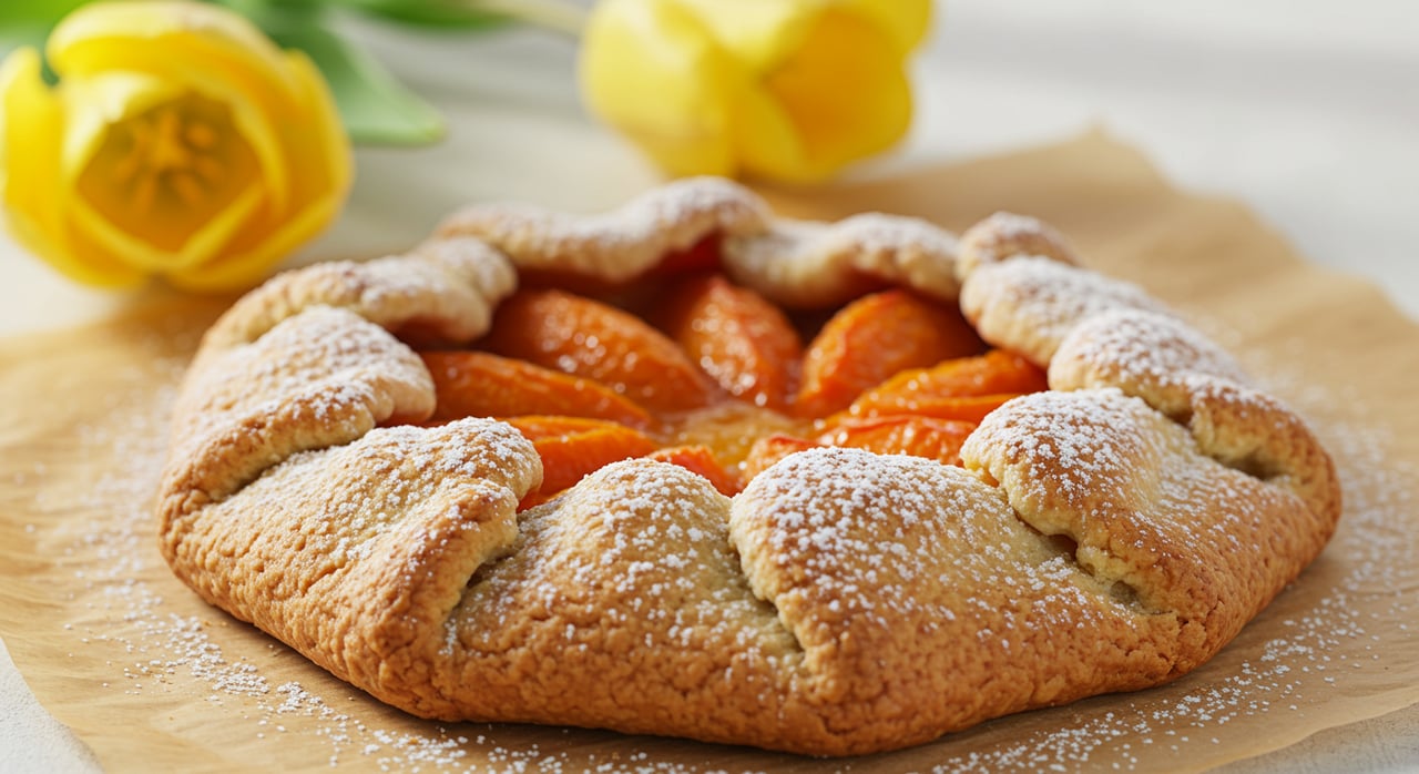 Apricot Frangipane Galette