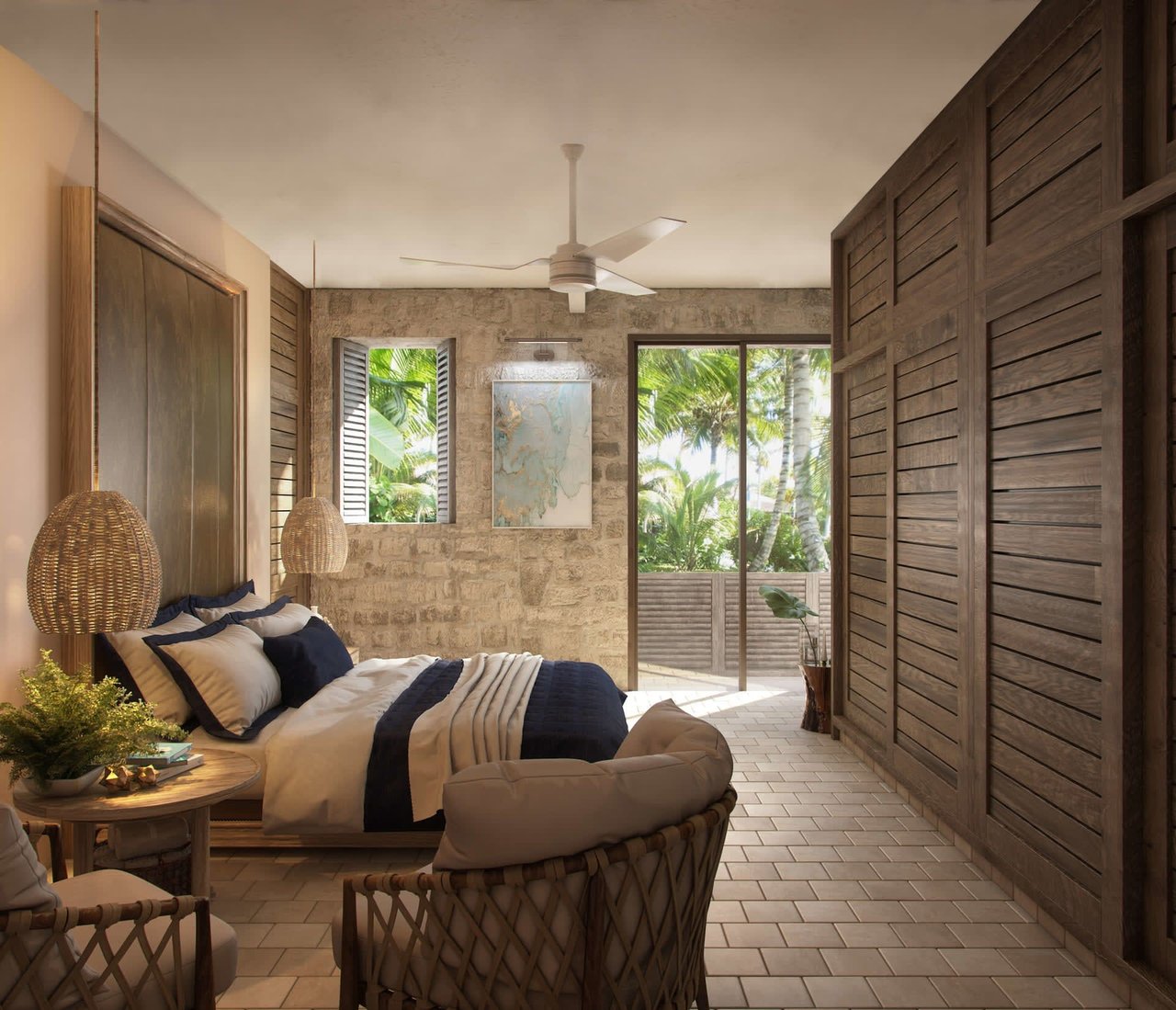 COASTAL-STYLE FURNISHED APARTMENTS IN GATED COMMUNITY