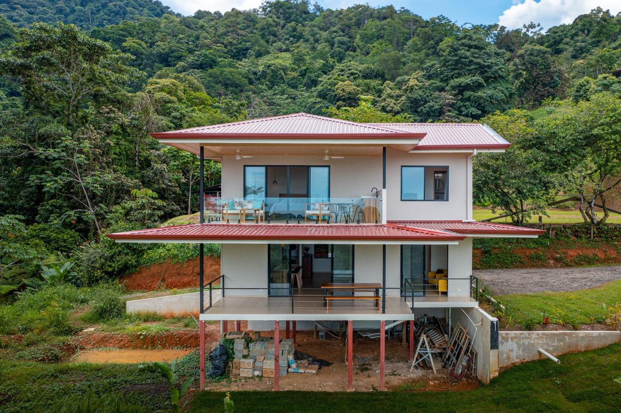 New 2-Bed Home With Ocean and Mountain Views