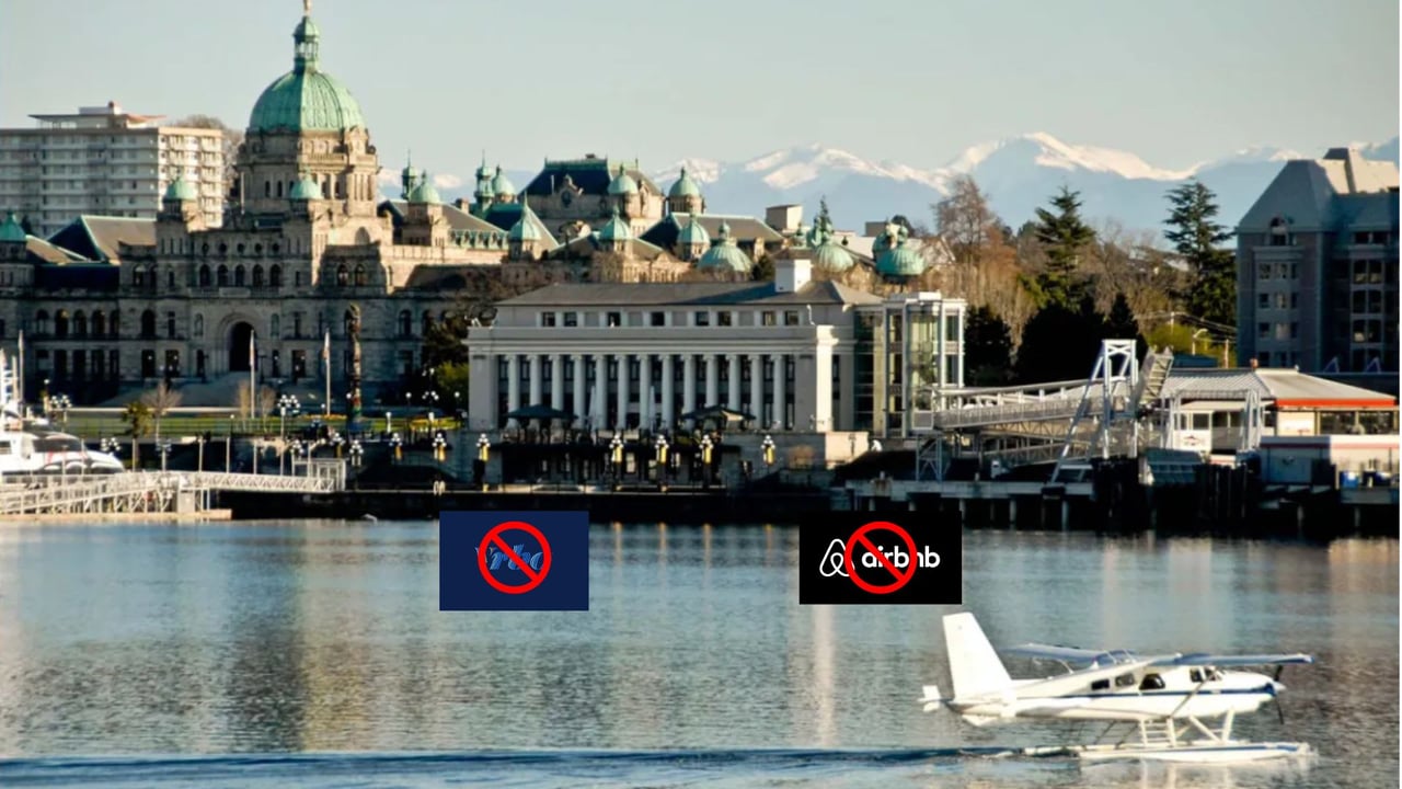 Ban on short term rentals Victoria BC