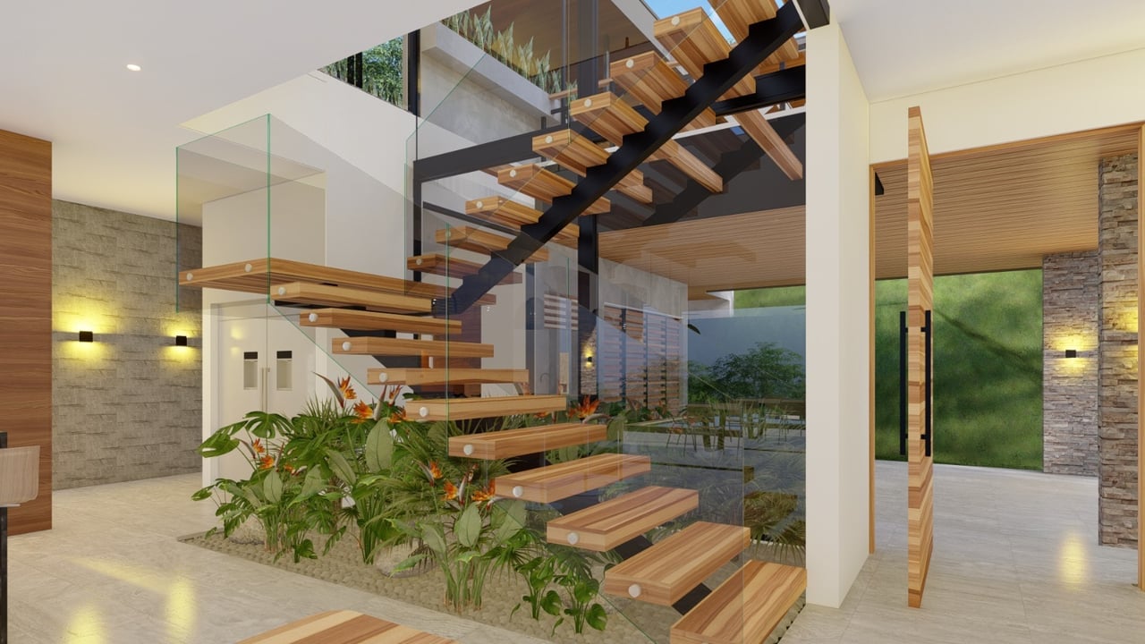 Architectural Oceanview Estate, Dominical, Puntarenas