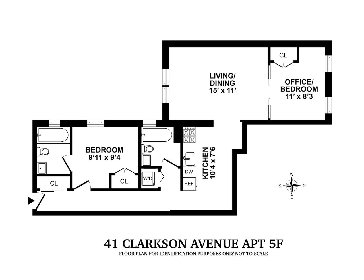 41 Clarkson Avenue, 5F