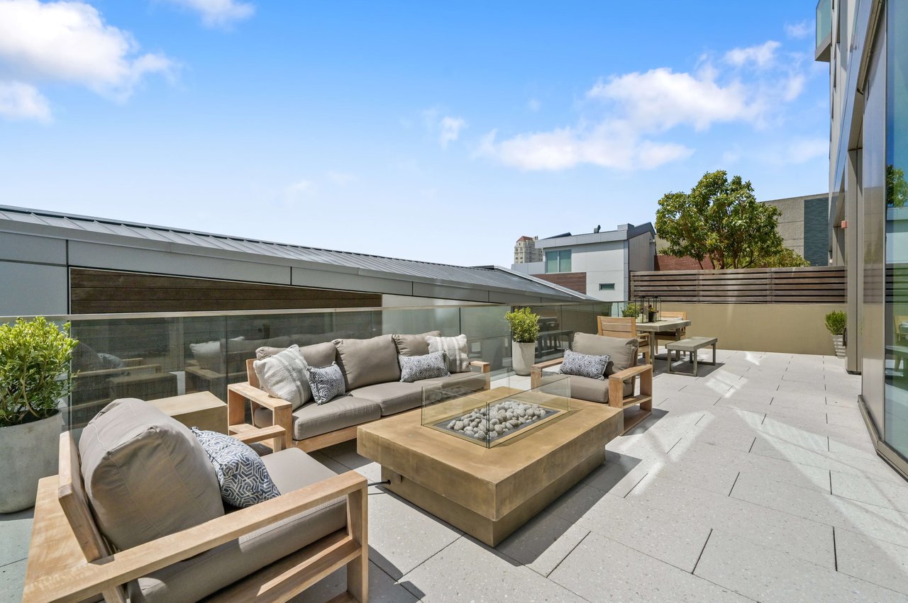 Two Bedroom & +/- 600sf of Private Terraces at The Pacific