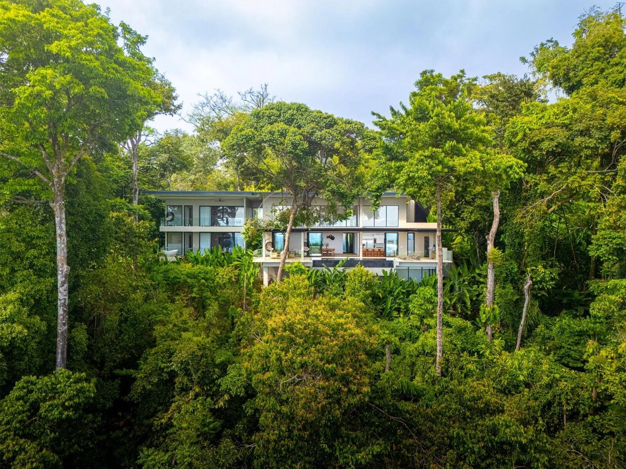 Whale Tail View Ridgetop Home, Uvita, Puntarenas