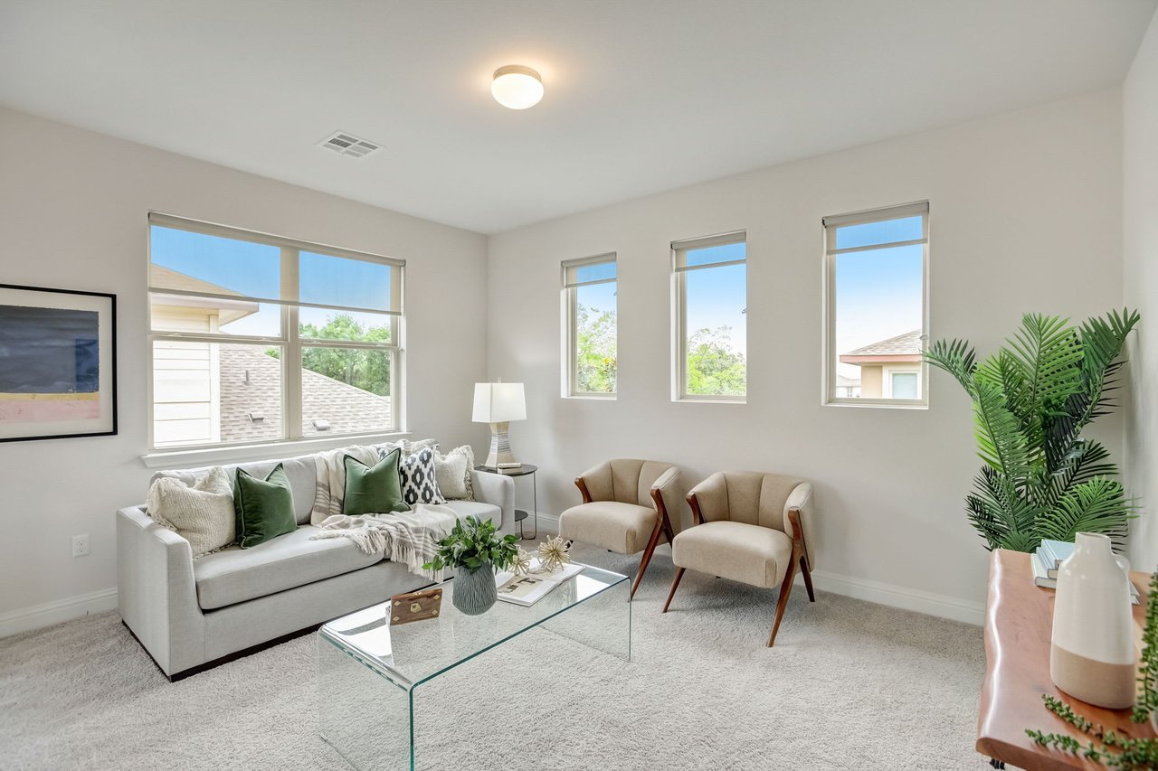 Spacious 4-Bedroom Home in The Preserve at Four Points – A+ School District, Open Floorplan, Luxurious Primary Suite, Covered Patio, and More!