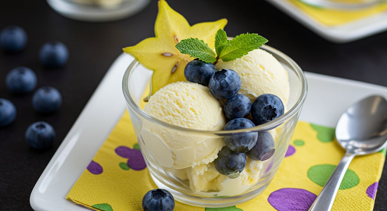 Meyer Lemon Ice Cream