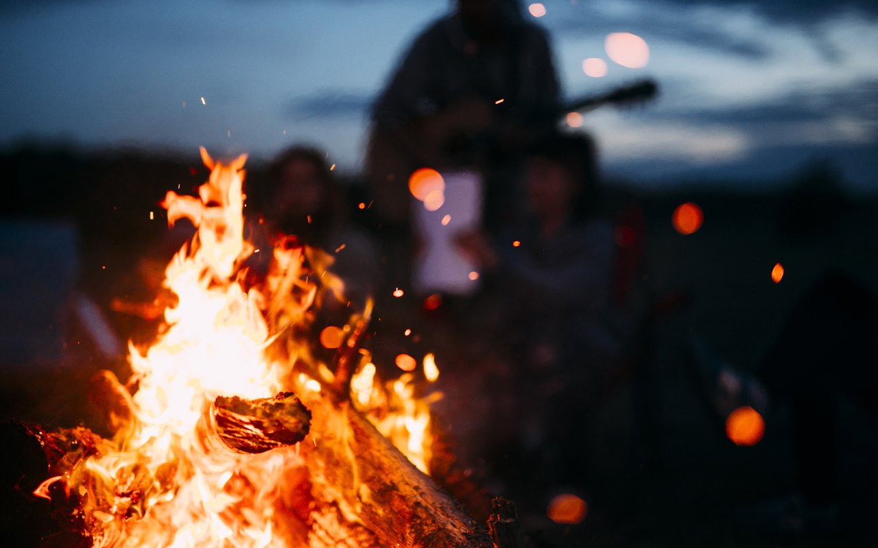 Finding Zen in a Catskills Bonfire