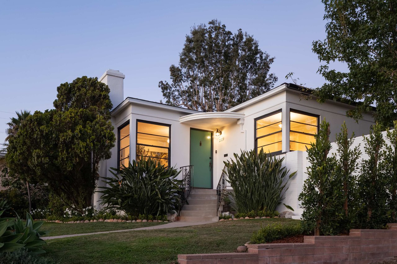 Front of a home in North Park San Diego